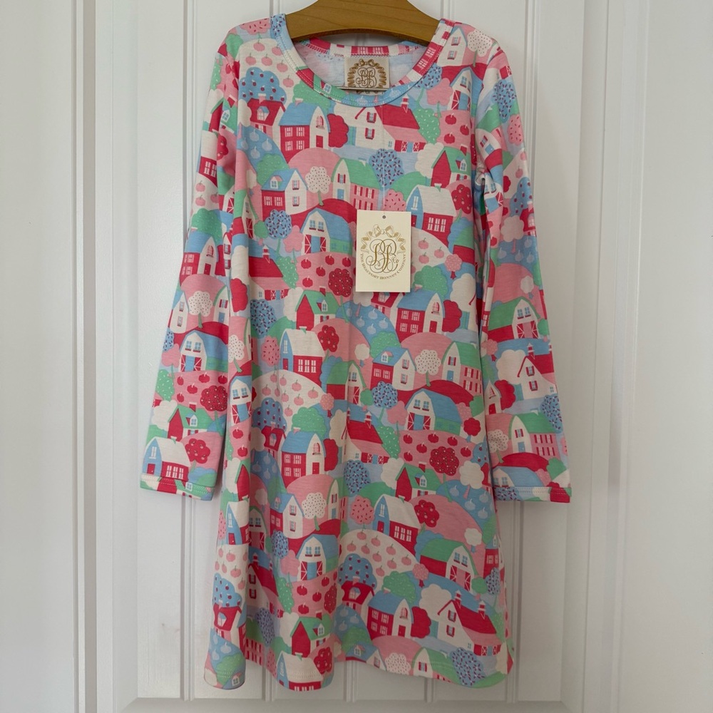 NWT The Beaufort Bonnet Company Girls Long Sleeve Polly Play Dress